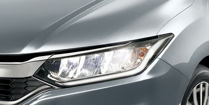 Đèn pha trên Honda city