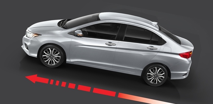 Khởi hành ngang dốc HSA trên Honda City