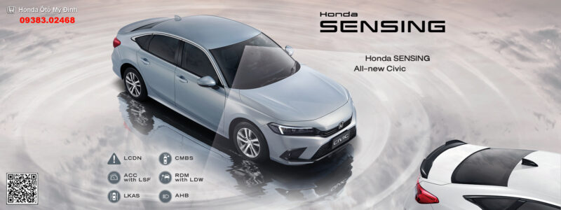 Honda Sensing được trang bị trên Honda Civic thế hệ thứ 11