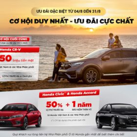 Giá xe oto Honda tháng 8